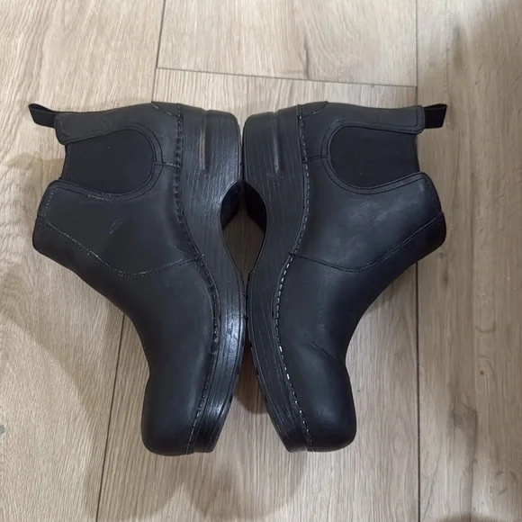 Dansko Frankie Black Oiled Women’s Boot Size 40 - Picture 3 of 7